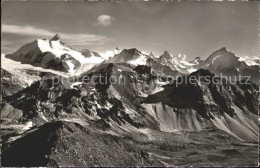 12050066 Bella Tola Vissoie Mit Weisshorn Rothorn Cervin Bella Tola - Altri & Non Classificati