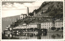 12047506 Morcote TI Lago Di Lugano Ansicht Vom Luganersee Aus Morcote - Altri & Non Classificati