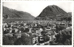 12047446 Lugano TI Panorama Lago Di Lugano Monte San Salvatore Luganersee Lugano - Altri & Non Classificati