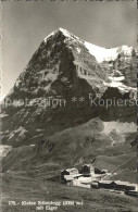 12047146 Kleine Scheidegg Interlaken Mit Eiger Kleine Scheidegg - Autres & Non Classés