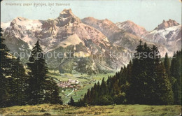 12044446 Engelberg OW Panorama Gegen Hahnen Und Spannort Urner Alpen Engelberg - Autres & Non Classés