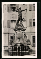 AK Donaueschingen, Sprudelnder Diana-Brunnen  - Donaueschingen