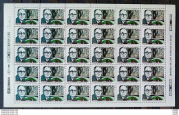 C 1986 Brazil Stamp Francisco Prestes Maia 1996 Sheet - Ungebraucht