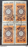 C 1527 Brazil Stamp Book Day Literature Gregorio De Mattos Guerra 1986 Block Of 4 CBC BA - Ongebruikt