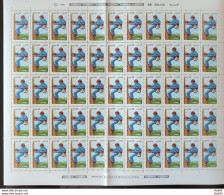 C 1516 Brazil Stamp Prevention Of Work Accidents Health Safety 1986 Sheet - Ongebruikt