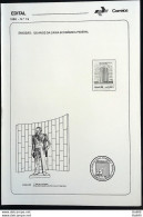 Brochure Brazil Edital 1986 19 FEDERAL ECONOMIC CAIXA Without Stamp - Brieven En Documenten