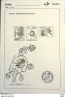 Brochure Brazil Edital 1986 16 Preservation Of Flora Without Stamp - Briefe U. Dokumente