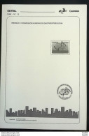 Brochure Brazil Edital 1986 13 Gastroenterology Health Without Stamp - Brieven En Documenten