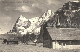 12041646 Muerren BE Englische Kirche Muerren - Sonstige & Ohne Zuordnung