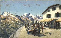 12041616 Niesen Kulm Hotel Terrasse Niesenbahn  Niesen - Autres & Non Classés