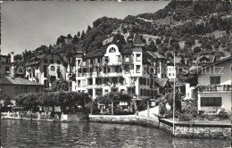 12039476 Weggis Vierwaldstaettersee Hotel Sant Gotthard Weggis - Autres & Non Classés