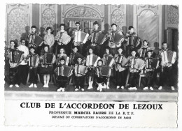 LEZOUX PUY DE DOME - CLUB DE L ACCORDEON DE LEZOUX, PROFESSEUR MARCEL FAURE DE LA R.T.F. - EDITION P VERGNOLE VICHY - Lezoux