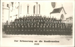 12031606 Grabs SG Konfirmation 1929 Gruppenbild Grabs SG - Altri & Non Classificati