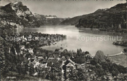 12024956 Weesen SG Panorama Walensee Leistkamm Alpen Weesen - Autres & Non Classés