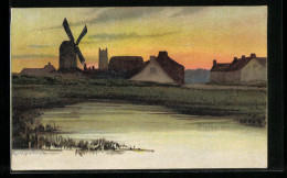 Artist's Pc Walberswick, Ortsansicht Mit Windmühle  - Altri & Non Classificati