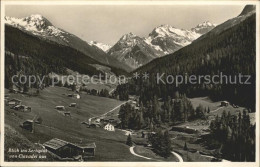 12024896 Clavadel Panorama Blick Ins Sertigtal Davos Clavadel - Andere & Zonder Classificatie