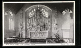 Pc Oxford, The Reredos Of Chapel, Cherwell Edge  - Oxford