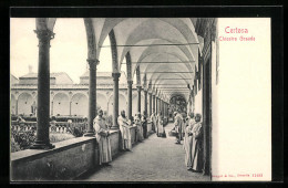 Cartolina Certosa, Chiostro Grande  - Otros & Sin Clasificación