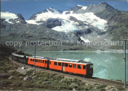 12023936 Berninabahn Lago Bianco Berninapass  Eisenbahn - Andere & Zonder Classificatie