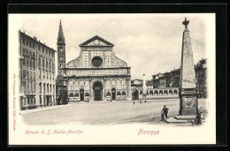 Cartolina Firenze, Chiesa Di S. Maria Novella  - Firenze (Florence)