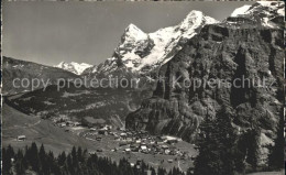 12023636 Muerren BE Panorama Mit Wetterhorn Eiger Moench Berner Alpen Muerren - Other & Unclassified