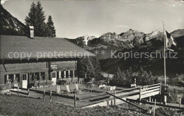 12023626 Lenk Simmental Berghaus Walleg Alpenblick Flagge Lenk Im Simmental - Other & Unclassified