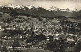 12020806 Wald ZH Panorama Mit Speer Und Muertschenstock Wald ZH - Andere & Zonder Classificatie