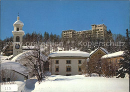 12020226 Sils Maria Graubuenden Dorfpartie Hotel Waldhaus  Sils/Segl Maria - Andere & Zonder Classificatie