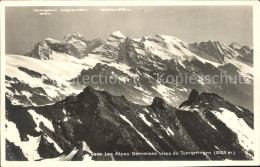 12018716 Torrenthorn Panorama Alpes Bernoises Torrenthorn - Altri & Non Classificati