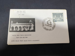 12-5-2024 (4 Z 49) INDIA FDC Cover - 1966 - Pacific Area Travel Association - FDC