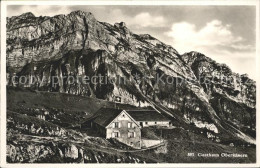 12018426 Weesen SG Gasthaus Oberkaesernalp Berg Speer Appenzeller Alpen Weesen - Otros & Sin Clasificación