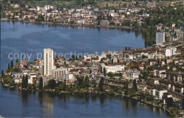 12017396 Montreux VD Et Lac Leman Vue Aerienne Montreux - Sonstige & Ohne Zuordnung