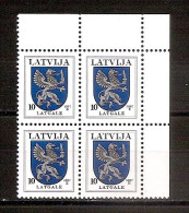 LATVIA 1997 August●Definitive Coat Of Arms Latgale●4xx Mi 374AII MNH - Lettonia