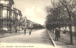 12013996 Neuchatel NE Quai Des Alpes Et Musee Museum Neuchatel - Andere & Zonder Classificatie