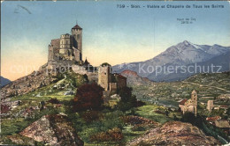 12011836 Sion VS Basilique De Valere Et Chapelle De Tous Les Saints Sion - Altri & Non Classificati