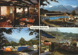 12011546 Susten Leuk Camping Bella Tola Gastraum Schwimmbad Zeltplatz Susten - Autres & Non Classés