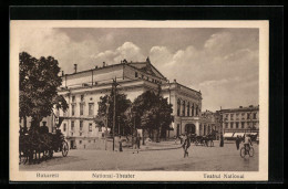 AK Bukarest, Teatrul National  - Roumanie