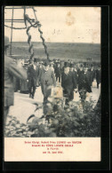 AK Seine Königl. Hoheit Prinz Ludwig Von Bayern Besucht Due König Ludwig Quelle In Fürth 1911  - Familles Royales