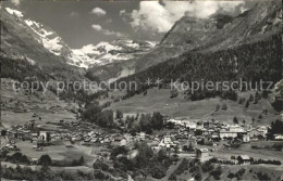 12009176 Leukerbad Panorama Mit Balmhorn Ferden Rothorn Majinghorn  Leukerbad - Altri & Non Classificati