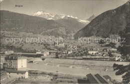 12008636 Brigue Vue Generale Et Les Alpes Brigue - Altri & Non Classificati