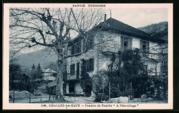 CPA Challes-les-Eaux, Pension De Famille A L`Hermitage  - Autres & Non Classés