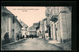 CPA St-Etienne-de-Cuisnes, La Place  - Sonstige & Ohne Zuordnung