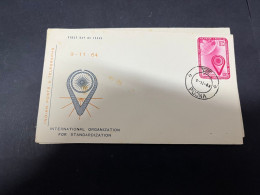 12-5-2024 (4 Z 49) INDIA FDC Cover - 1964 - Standardization - FDC