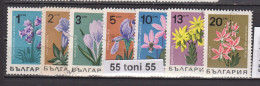 1968 Flora FLOWERS Mi 1791/97 7v.- Used (O)  Bulgaria/Bulgarie - Used Stamps