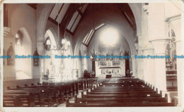 R092722 Old Postcard. Church Interior - World