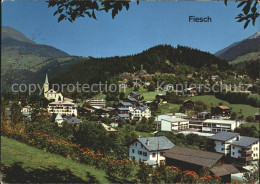 12002596 Fiesch Fiesch Mit Kirche  Fiesch - Altri & Non Classificati