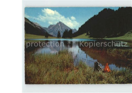 12000346 Obertoggenburg Graeppelensee Mit Wildhauser Schafberg Wildhaus - Sonstige & Ohne Zuordnung