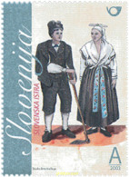 115910 MNH ESLOVENIA 2003 TRAJES TIPICOS - Eslovenia