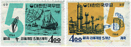 49555 MNH COREA DEL SUR 1964 PLAN QUINQUENAL - Corée Du Sud