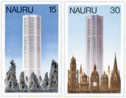 125760 MNH NAURU 1977 EDIFICIO DE NAURU EN MELBOURNE - Nauru